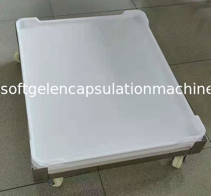 Vassoi asciugantesi di plastica del Ppe del fondo piatto 75 * 55 * 5cm per la capsula Candy