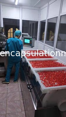 Controllo del Plc della macchina di incapsulamento del certificato 5rpm Softgel del CE